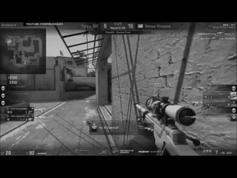 Na'Vi Guardian vs Tyloo  ACE with AWP on LAST ROUND