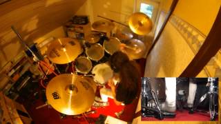 Adrenaline Mob - Hit the wall (cover drums)