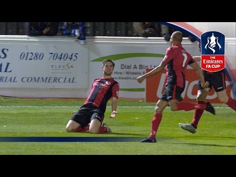 Brackley Town 4-3 Gillingham (Replay) Emirates FA Cup 2016/17 (R1) | Goals & Highlights