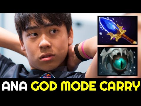 T1.ANA GOD MODE Carry — Almost 1 Kill Per Minute 7.32c Dota 2