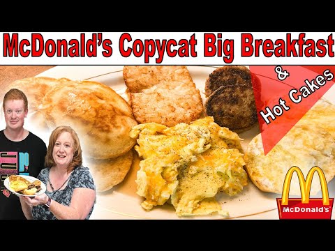 MCDONALD'S COPYCAT BIG BREAKFAST WITH HOTCAKES HOME...