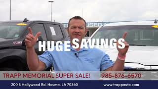 Trapp Memorial Super Sale!