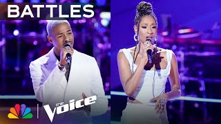 Brandon Montel and Kara Tenae&#39;s Sweet Voices Shine on Brandy&#39;s &quot;Have You Ever&quot; | The Voice Battles