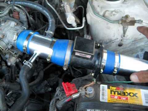 how to install a cold air intake