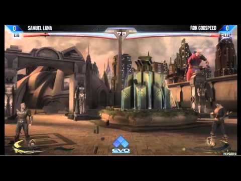 Evo 2013 - Injustice Pool Matches Samuel Luna vs. RDK Godspeed