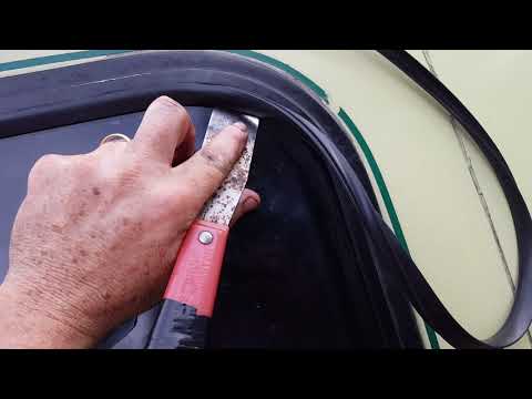 GMC Motorhome Window Rubber Seal Replacement