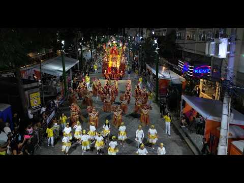 Globo de Ouro foi a terceira escola a desfilar pelo Grupo A em Nova Friburgo; assista ao compacto