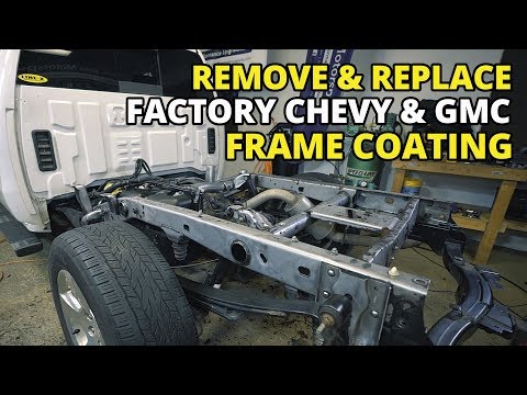 Number 1 Silverado Issue - How To Fix GMC and Chevy Frame Rust and Undercoating Sierra Tahoe
