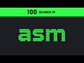 Assembly Language In 100 Seconds