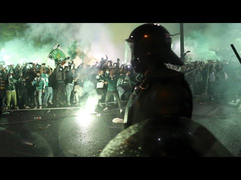 Portuguese Football League: Violence at Sporting Lisbon's championship celebration