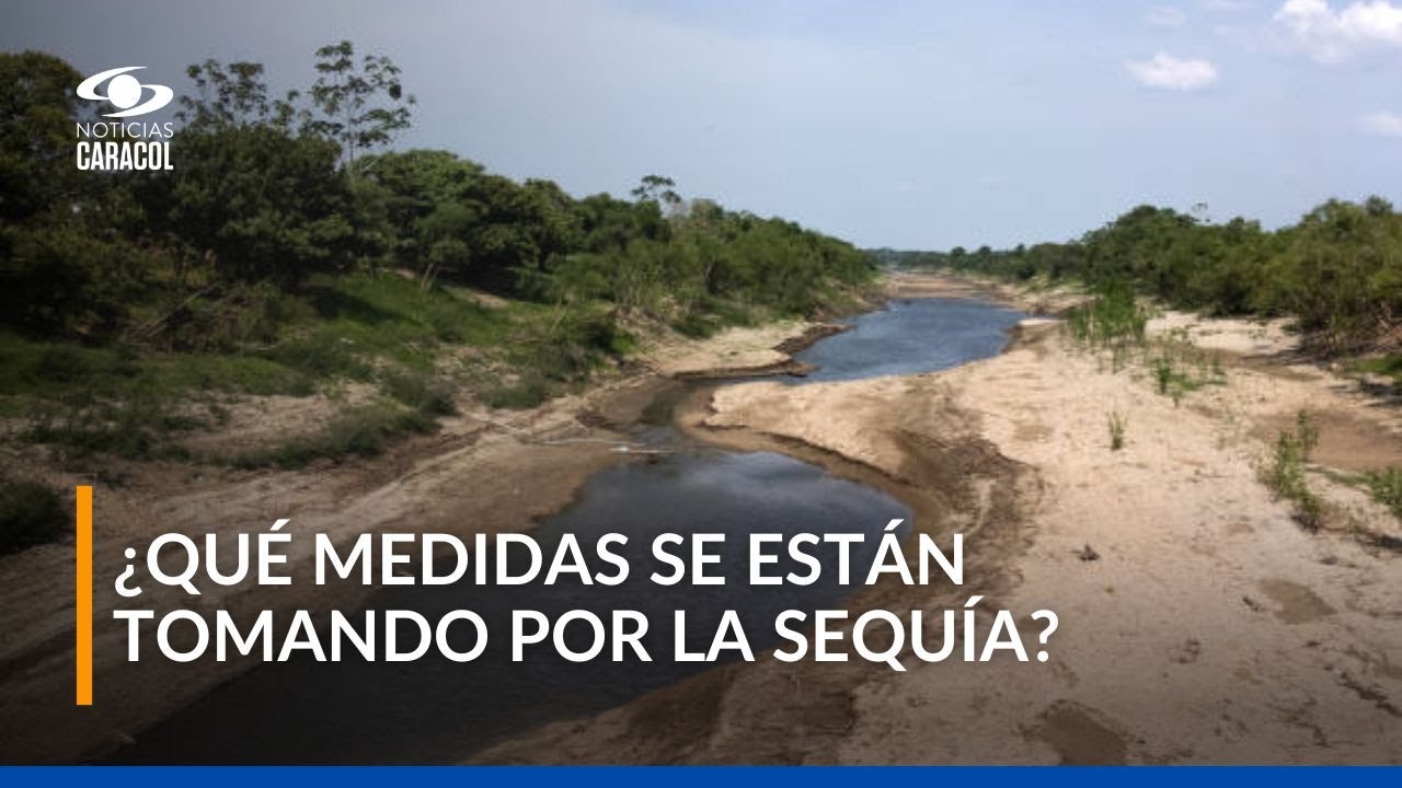 Crisis ambiental en Colombia: intenso verano disminuye caudales de ríos Amazonas, Putumayo y Caquetá