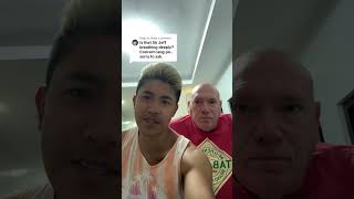 It’s for his sleep apnea po