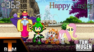 TBM Mugen Match #362 - Cream (me) & Cosmo vs. Hsien-Ko & Fluttershy (Easter Special)