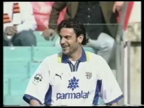 Roma - Parma / Serie A 1997-1998 (Totti, Chiesa, Thuram, Cafu, Cannavaro, Balbo, Buffon, Sensini)