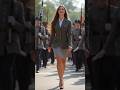 Gorgeous Female Soldiers Of France Germany Italy Military Parade Or Fashion Show Femalesoldiers