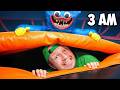 Sneaking Into A Trampoline Park Overnight