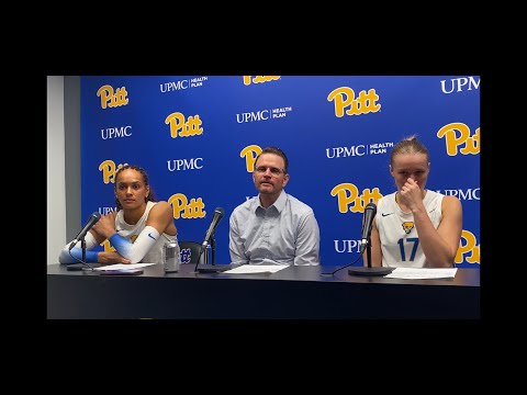 No. 4 Pitt Volleyball Sweeps No. 7 Louisville Press Conference