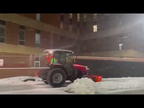 12-16-20 Harrisonburg, VA - Night Snow Scenes