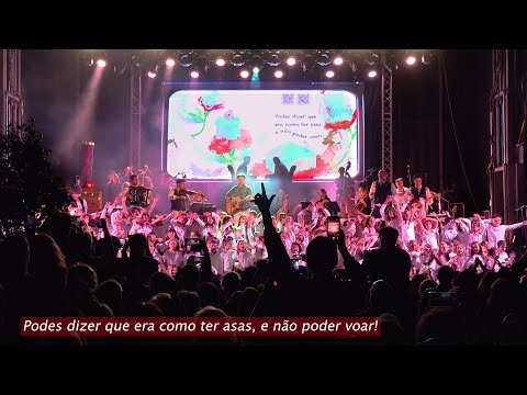 "A História que um dia também vais contar" com alunos do A.E. de Alcanena - Espetáculo "A Viagem".