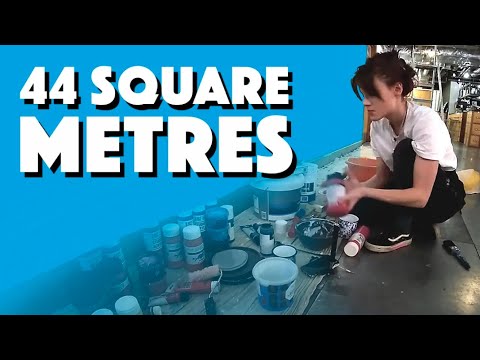 TIMELAPSE - THE BIGGEST MURAL I'VE EVER PAINTED