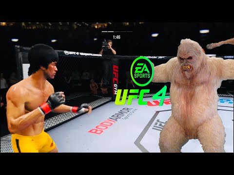 🔥  Bruce Lee vs. American Sasquatch (EA Sports UFC 4)