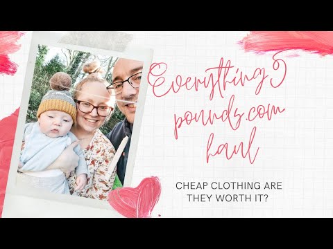 EVERYTHING5POUNDS TRY ON HAUL - 4 MONTHS POSTPARTUM