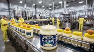 How Heinz Mayonnaise Is Made In a Factory |  Inside Mayonnaise Factory ( Complete Process)