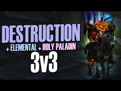 🚀TIME TO BE OVERPOWERED! 3v3 LSP - Destruction Warlock 3v3 Arena PvP