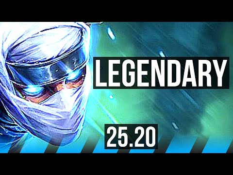 ZED vs FIZZ (MID) | Legendary, 1000+ games | EUW Master | 25.20
