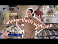 Thrifting The Winter Blues Away Thrift Vlog Haul