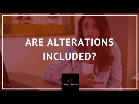 Are Alterations Included? | Bridal FAQ with Charmi Creations