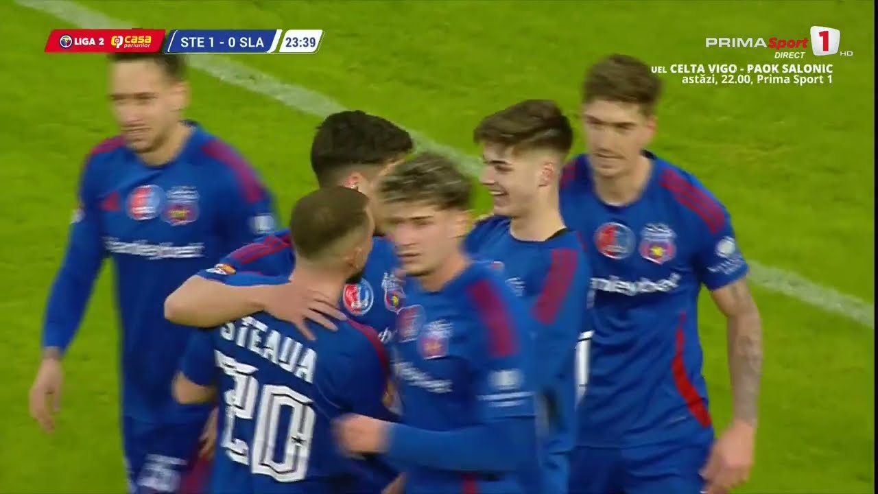 Steaua București vs CSM Slatina Highlights