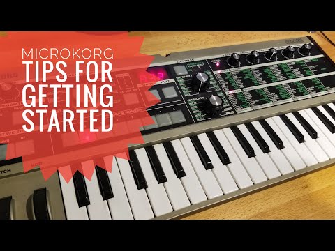Microkorg - Tips for Getting Started