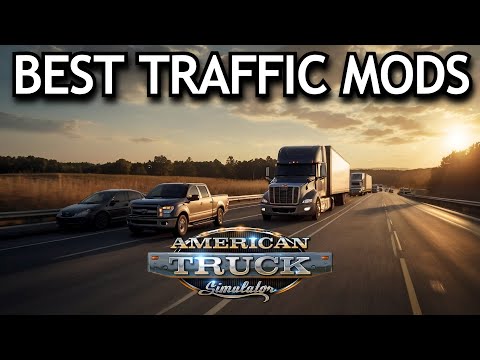 American Truck Simulator - 10 Best Traffic Mods (1.55)
