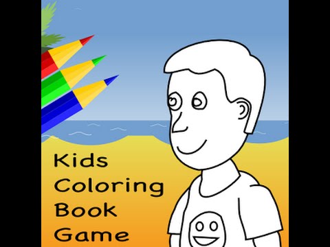 coloring book kids cartoon обзор игры андроид game rewiew android