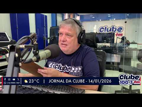 Jornal da Clube - 14/01/2026 - Edição da Manhã