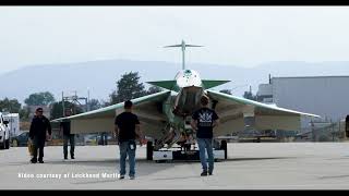 NASA’s Supersonic X-59 Rolls Out for Ground Tests