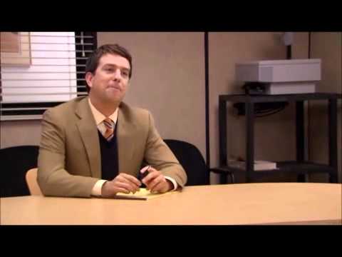 Dwight applies to Cornell, Andy interviews him