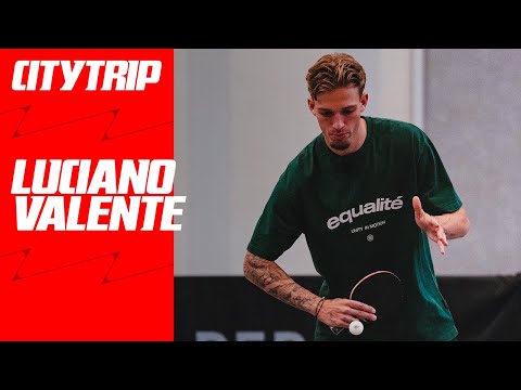 PING PONG with LUCIANO VALENTE 🏓 | #CityTrip