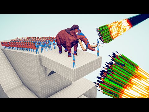 TRIBAL ARMY vs EVERY GOD - Totally Accurate Battle Simulator TABS