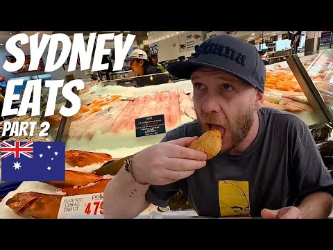 A Chef’s Guide To The BEST SYDNEY RESTAURANTS & FOOD SPOTS: Sydney Fish Market | Australia Food Vlog