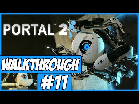 Portal 2 Co-Op Walkthrough Ep.11 w/Angel & Will - Were Not Humans!