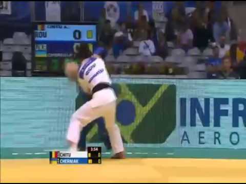 CHITU, Andreea (ROU)-CHERNIAK, Inna (UKR) 52 kg IJF World Championship Seniors 2013