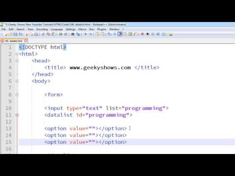 1 Introduction to HTML Hindi