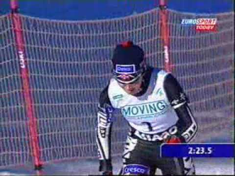 Semi finals World Cup sprint Asiago 2001 Milaine Theriault and Beckie Scott