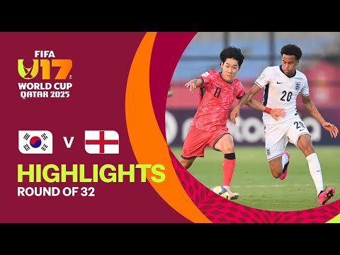Korea Republic vs England Highlights | FIFA U-17 World Cup Qatar 2025