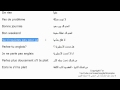 تعلم اللغة الفرنسية - الاساسيات 2
