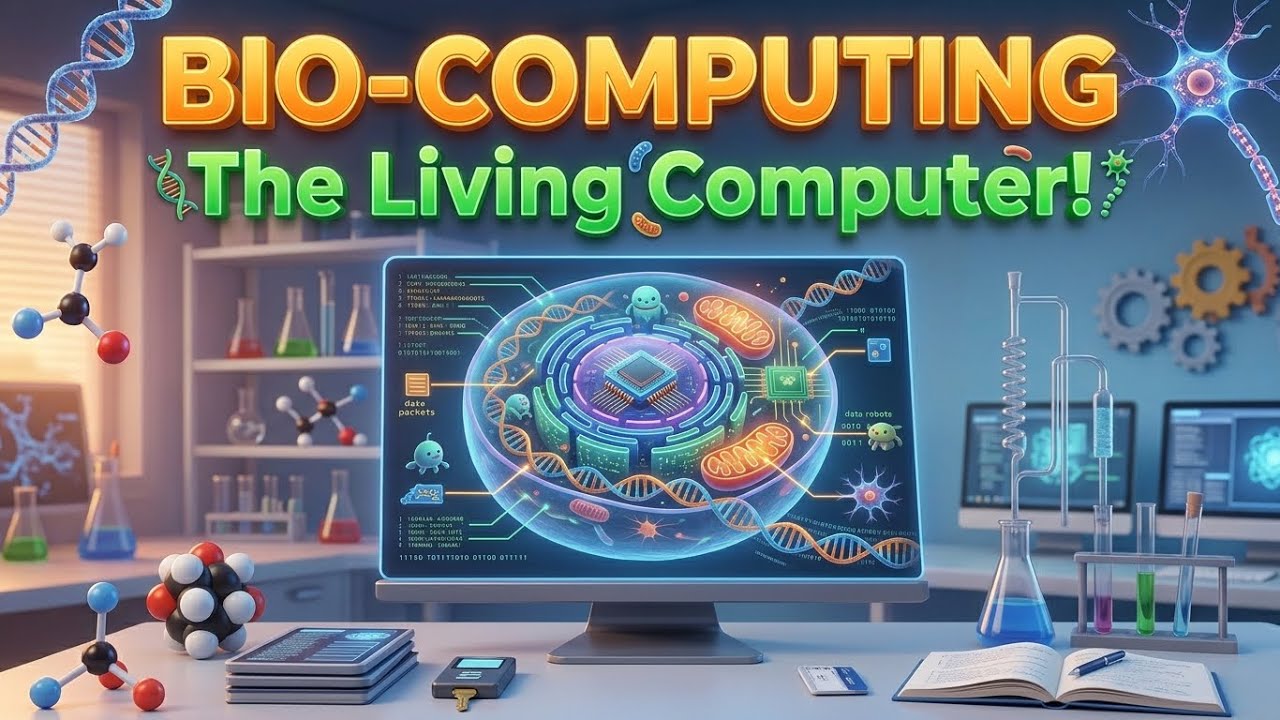 What is Bio-Computing? 🧬 DNA Data Storage & Biosensors Explained!
