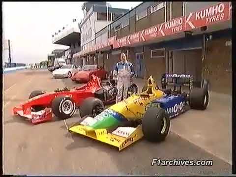 Martin Brundle Drives The Ferrari F1 2000 and Benetton B191 - 2002