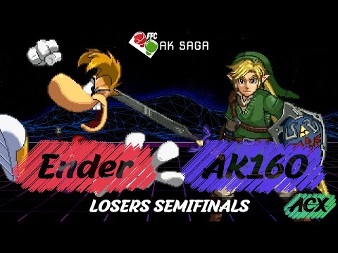 SC Ender (Rayman) vs SC AK160 (Link) - Losers Semifinals - AK Saga